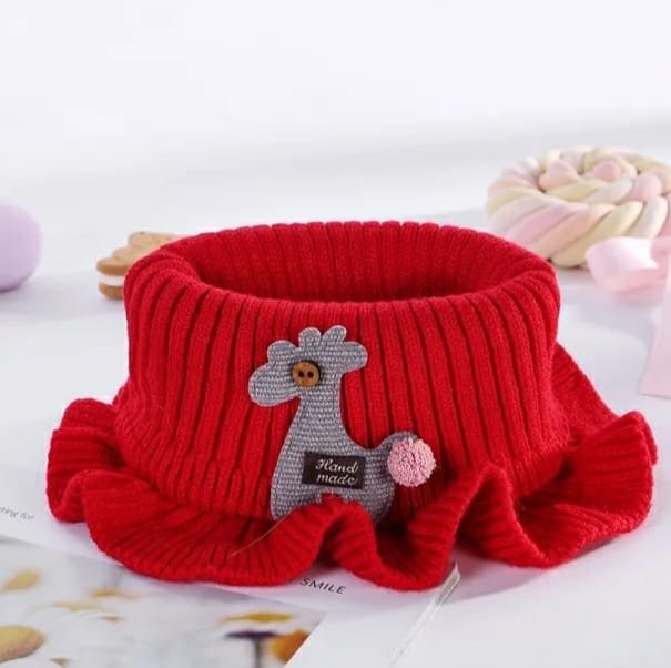 BUFANDA LINDA CALENTITA DE CUELLO PARA BEBE Y NIÑOS 1 AÑO A 8 AÑOS DE LANA - 1