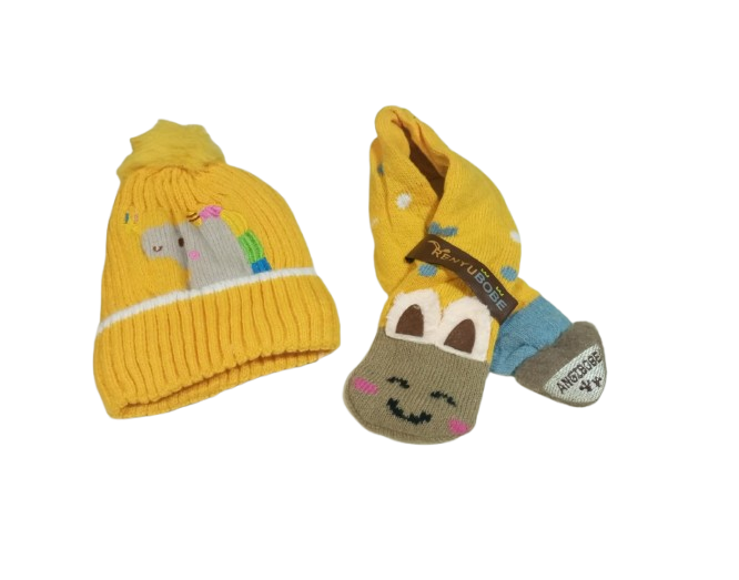 PACK GORRO Y BUFANDA PARA NIÑOS 2 AÑOS A 6 AÑOS - 1