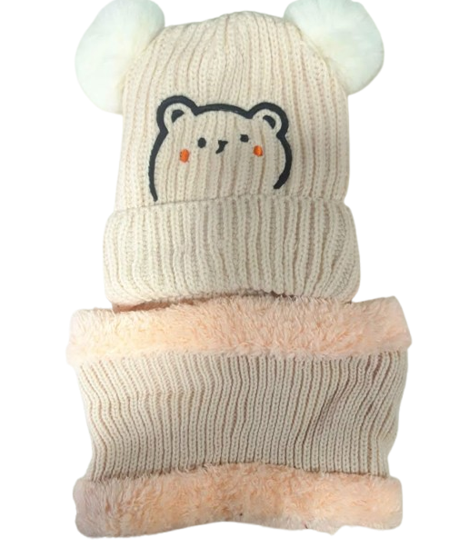 PACK  GORRO Y BUFANDA PARA NIÑOS 2 AÑOS A 5 AÑOS - 1