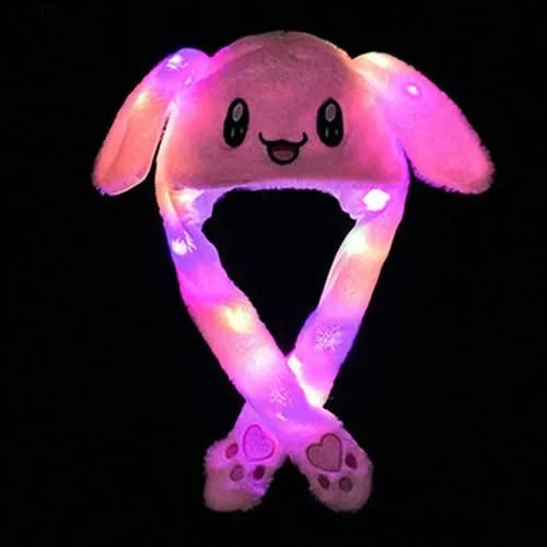 GORRO DE CONEJO LUMINOSO LUZ LED - 1