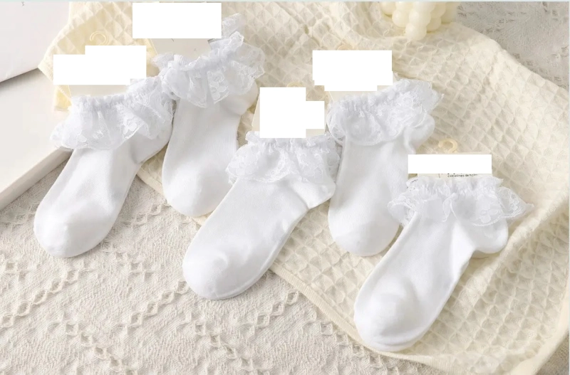 PACK 6 PARES CALCETINES EN COLOR BLANCO 1 AÑO A 4 AÑOS - 2