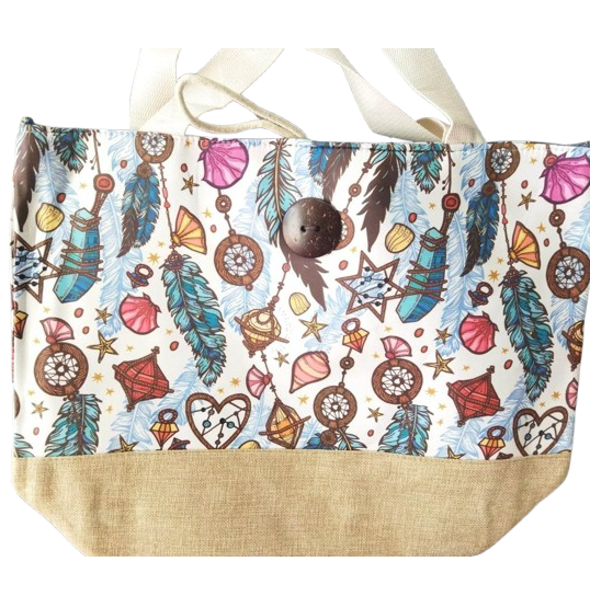 CARTERA TIPO BOLSO PARA MUJER 60 X 50CM - 1