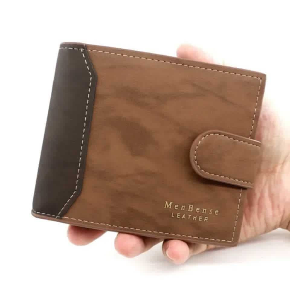 BILLETERA HOMBRE DE CUERO SINTETICO - 1