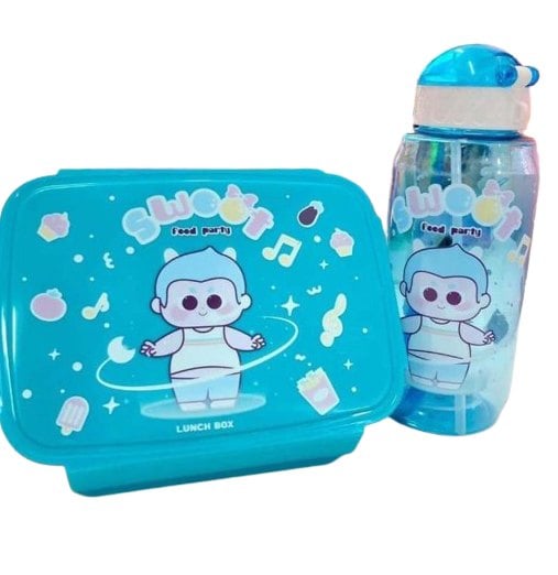 SET LONCHERA FIAMBRERA Y BOTELLA PARA NIÑOS - 1