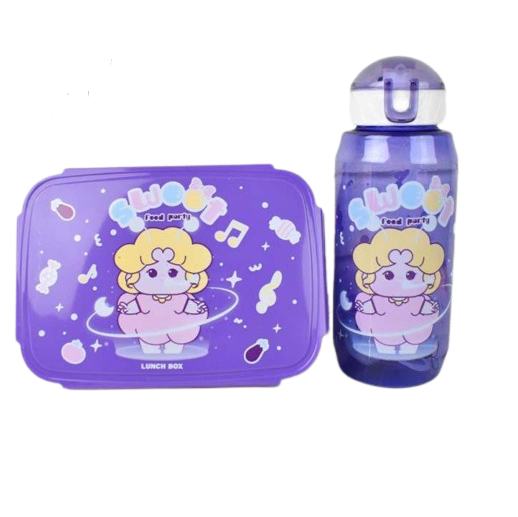 SET LONCHERA FIAMBRERA Y BOTELLA PARA NIÑOS - 1