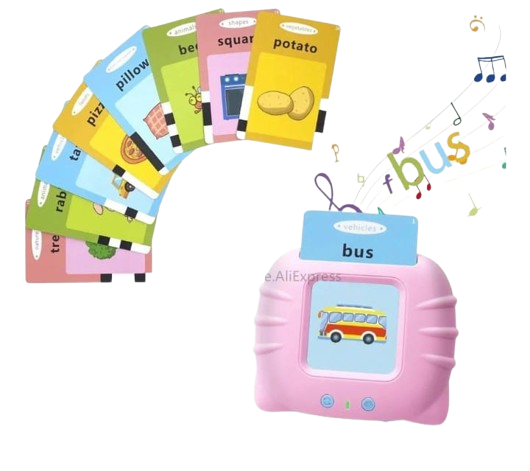 JUEGO DIDACTICO TARJETAS INGLES 224 PALABRAS NIÑOS - 2