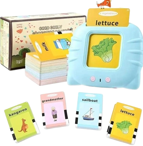 JUEGO DIDACTICO TARJETAS INGLES 224 PALABRAS NIÑOS - 1