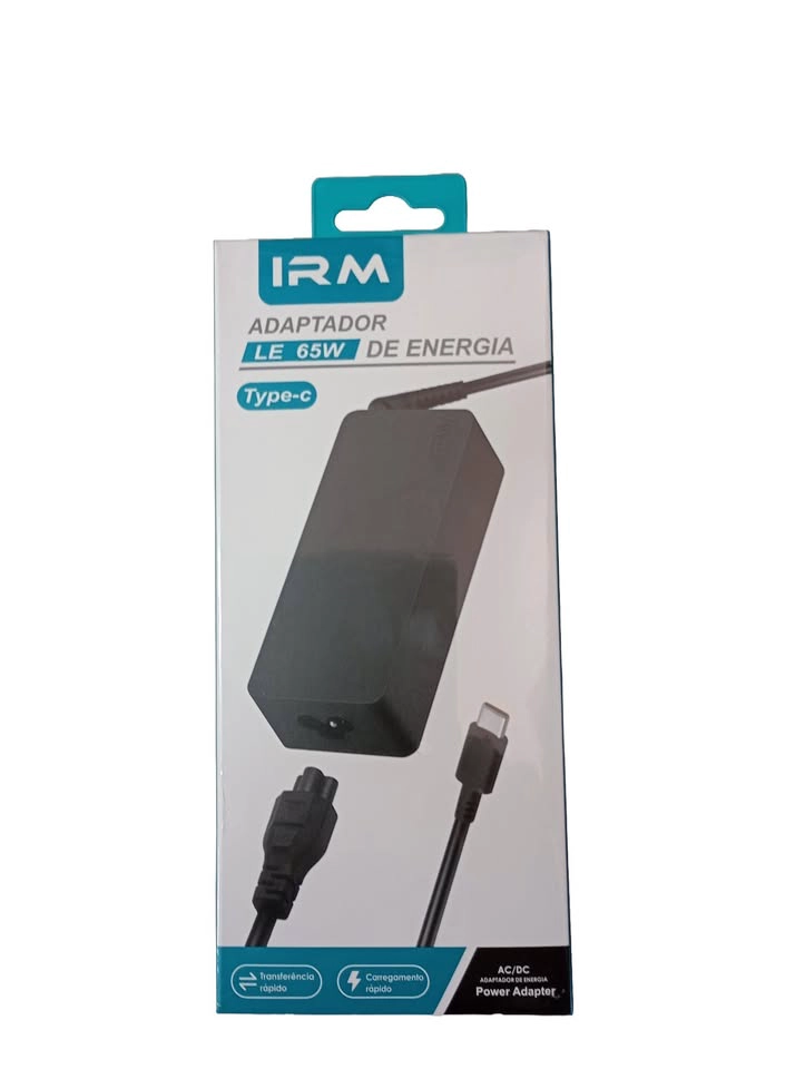 CARGADOR GENERICO NOTEBOOK TIPO C 65 W - 1