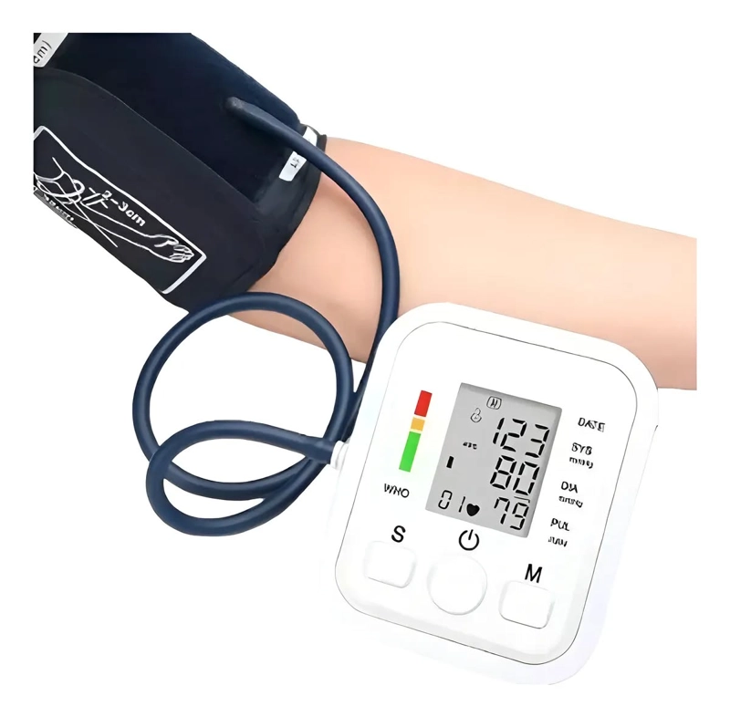 TOMA PRESION MEDIDOR DE DIGITAL BRAZO, INCLUIDO LAS PILAS - 1