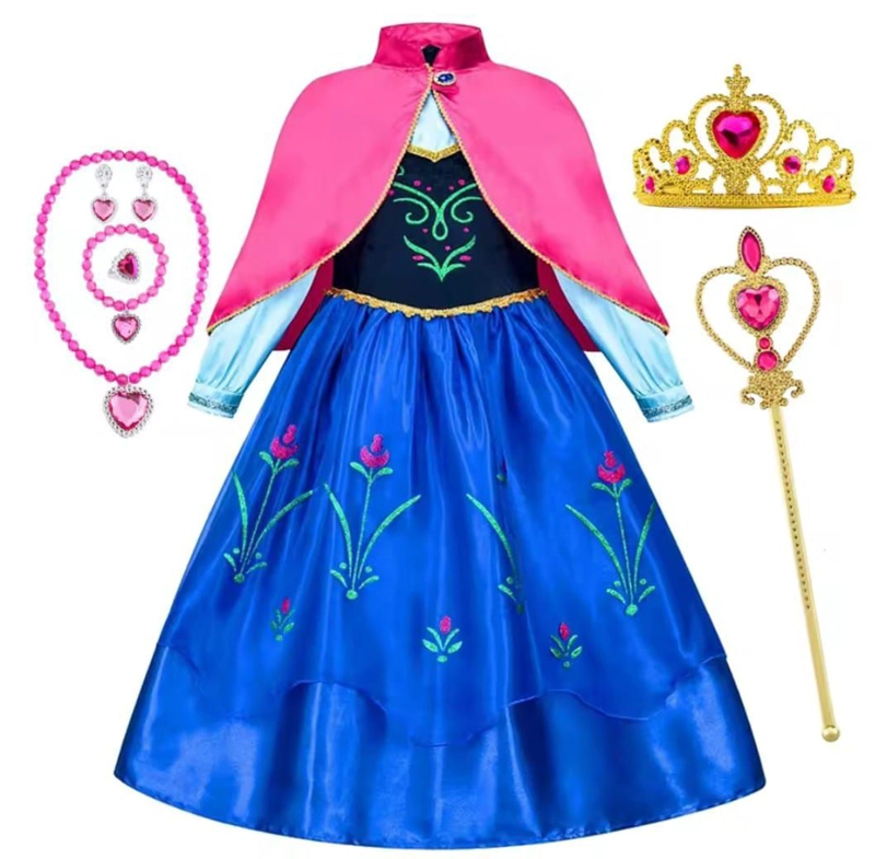 SET DISFRAZ Y ACCESORIOS PARA NIÑA 5 A 6 AÑOS - 1