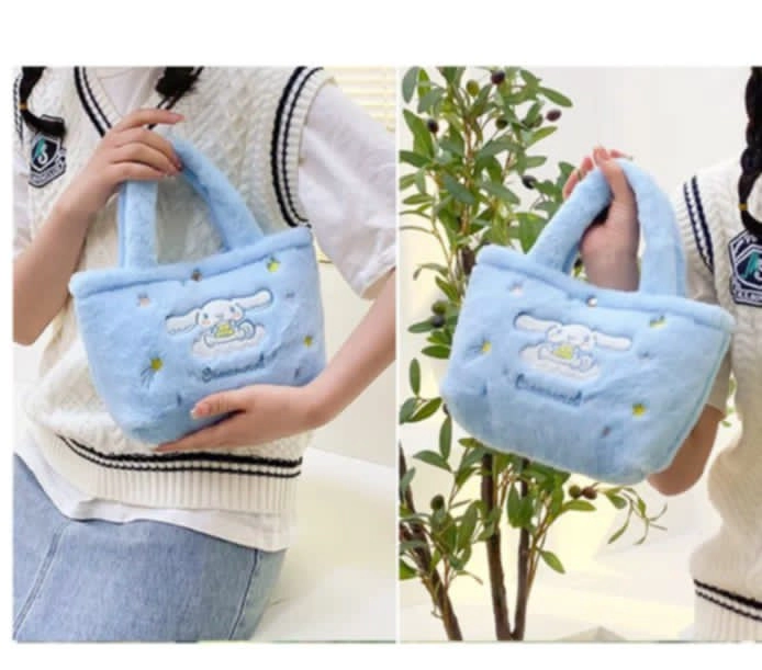 CARTERA LINDA SUAVE PARA NIÑA 30 X 28CM - 1