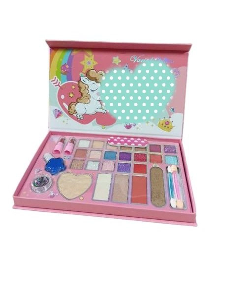 CAJA LINDA DE MAQUILLAJE PARA NIÑA - 1