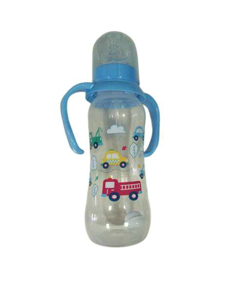 MAMADERA CON BOMBILLA BEBE  ANTI DERRAME 280ML - 1