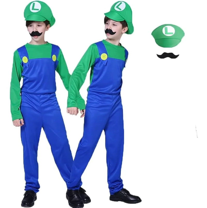 DISFRAZ DE SUPER MARIO BRO 3UNDS SOLO TALLA L ( 130 A140CM ) - 2