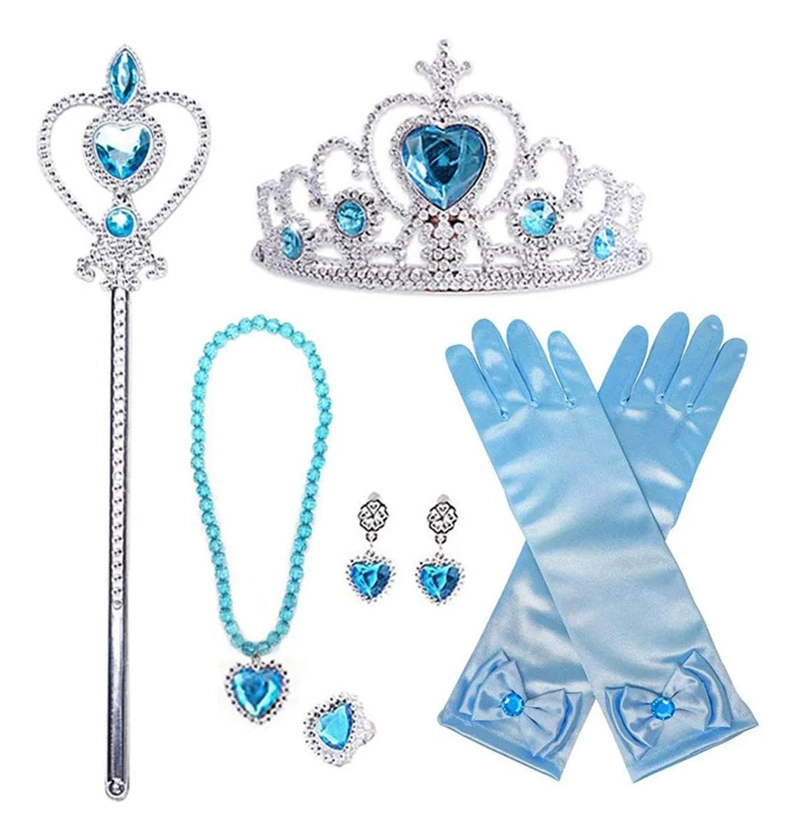 SET DISFRAZ VESTIDO Y ACCESORIOS PARA NIÑA 5 A 6 AÑOS - 2