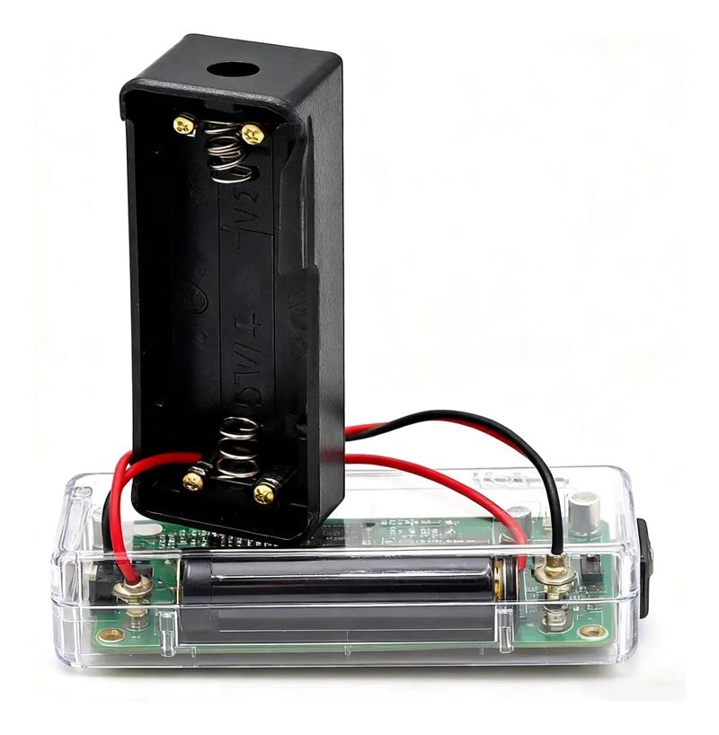 PACK 5UNDS PORTA PILA SIMPLE 1X18650 BATERIAS 18650, 3.7V - 4