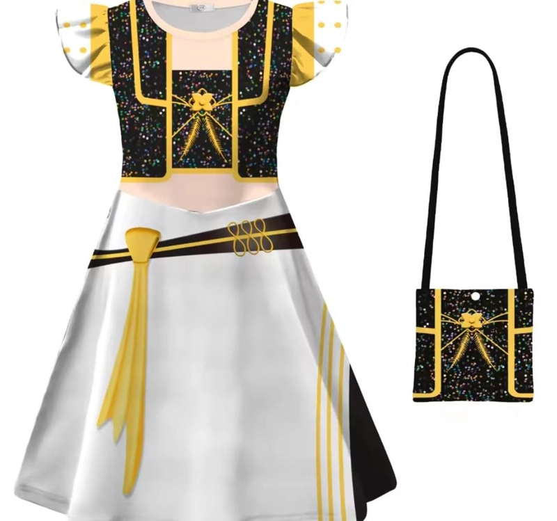 SET DISFRAZ Y CARTERA PARA NIÑA TALLA 150 ( 8 A 10 AÑOS ) - 1