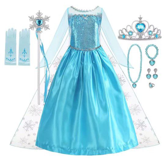 SET DISFRAZ PRINCESA Y ACCESORIOS 2 A 3 AÑOS - 1