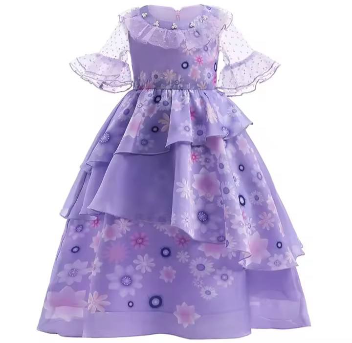 SET DISFRAZ PRINCESA VESTIDO Y ACCESORIOS PARA BEBE 2 AÑOS - 2