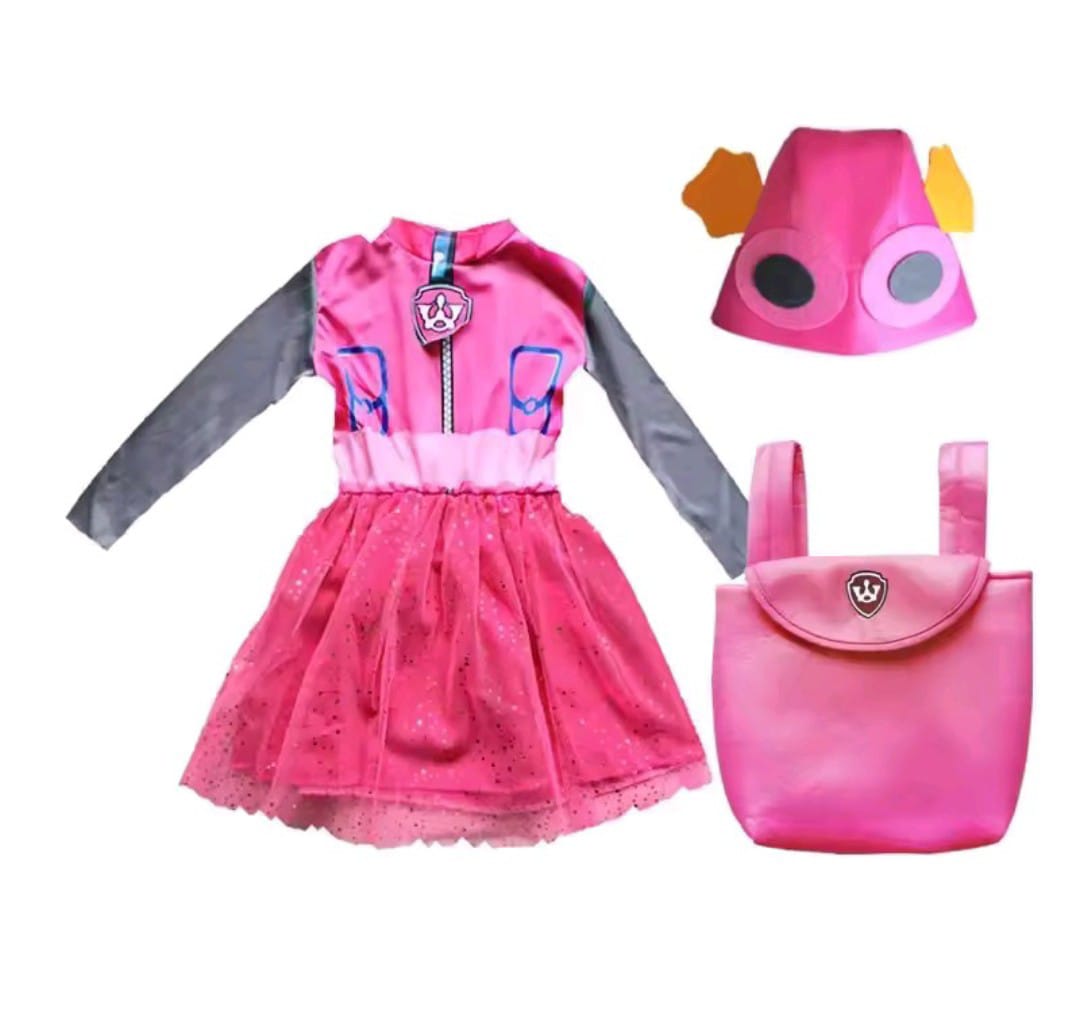 SET DISFRAZ Y ACCESORIOS PARA NIÑA TALLA 130 - 1