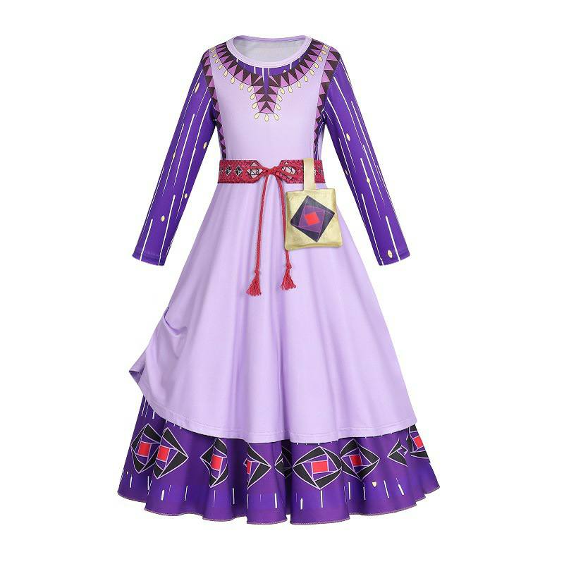 SET DISFRAZ VESTIDO Y ACESSORIOS WISH ASHA PARA 2 AÑOS - 1