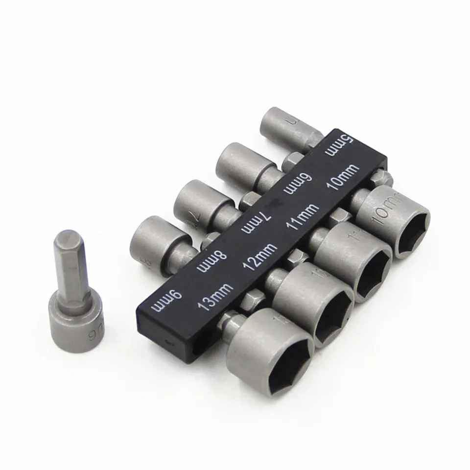 JUEGO DE HERRAMIENTAS DE INSERCION DE DESTORNILLADOR NEUMATICO, LLAVE HEXAGONAL INTERNA - 4