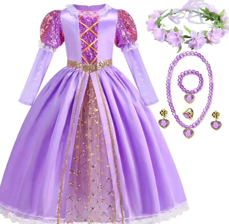 SET DISFRAZ Y ACCESORIOS PARA NIÑA 4 A 5 AÑOS - 1