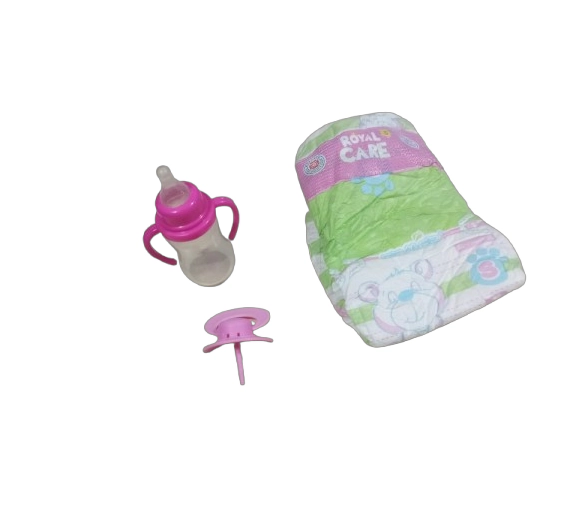 MUÑECA REBORN SILICONA REALISTA 55CM CON ACCESORIOS - 1