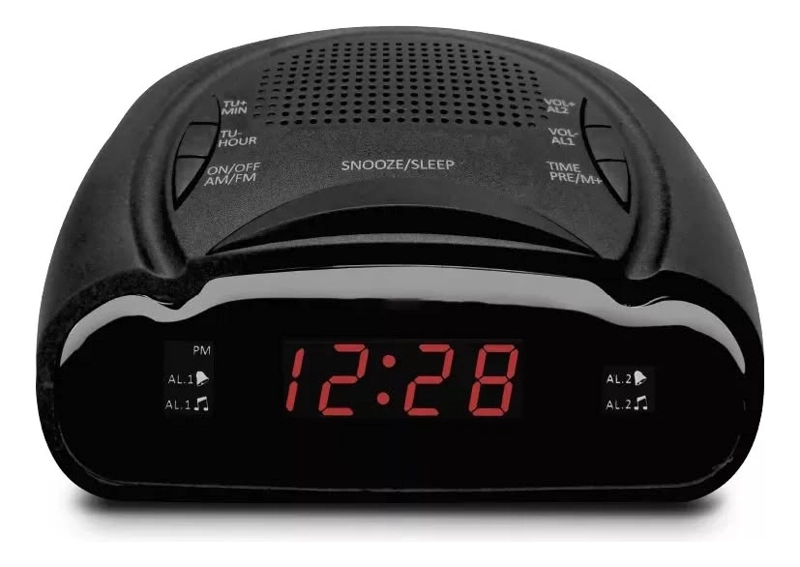 RADIO RELOJ DESPERTADOR DIGITAL AUDIOPRO AP02088 - 2