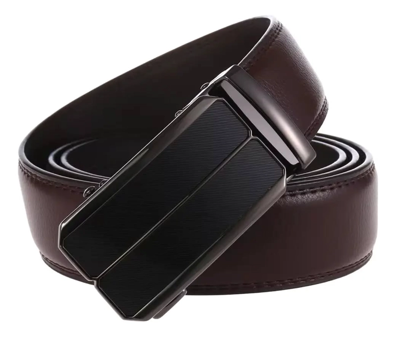 CINTURON CUERO HOMBRE 130CM. VIENE EN LA CAJA - 2