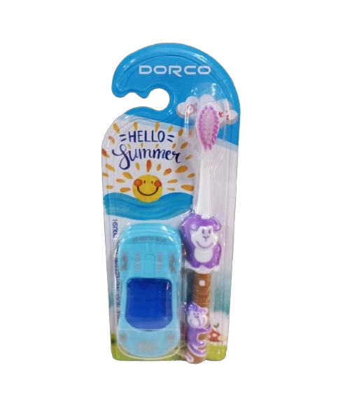 SET CEPILLO DE DIENTES CON AUTO PARA NIÑOS. - 1