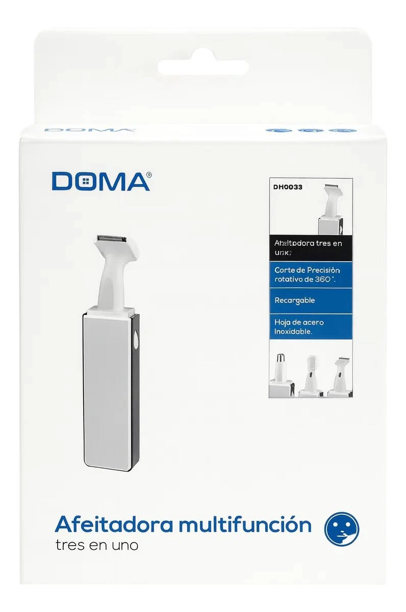 CORTADORA DEPILADORA DE VELLOS NARIZ OREJAS DOMA DM0033 - 1
