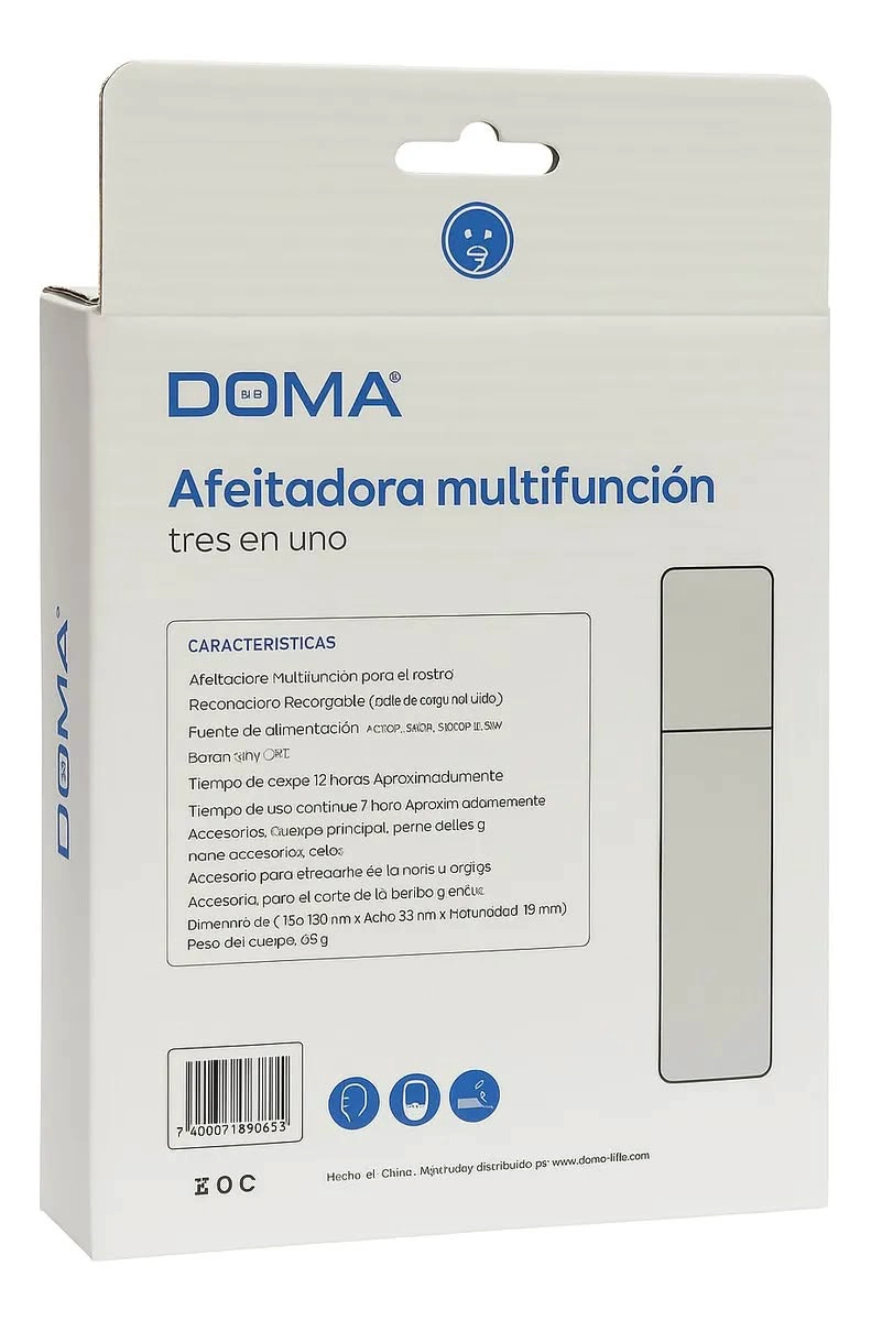 CORTADORA DEPILADORA DE VELLOS NARIZ OREJAS DOMA DM0033 - 4