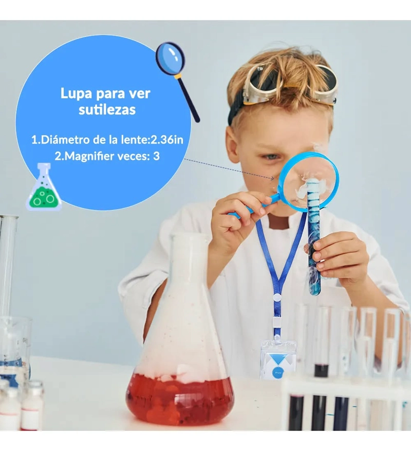 SET DISFRAZ 4UNDS DE ME DICO CIENTIFICO DE LABORATORIO PARA NIÑOS 3 A 4 AÑOS - 1