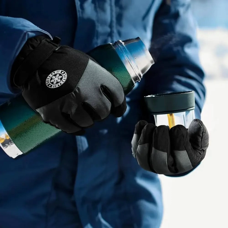 GUANTES TE RMICOS INVIERNO PARA NIEVE O MOTO ADULTO - 1
