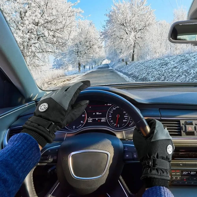 GUANTES TE RMICOS INVIERNO PARA NIEVE O MOTO ADULTO - 2