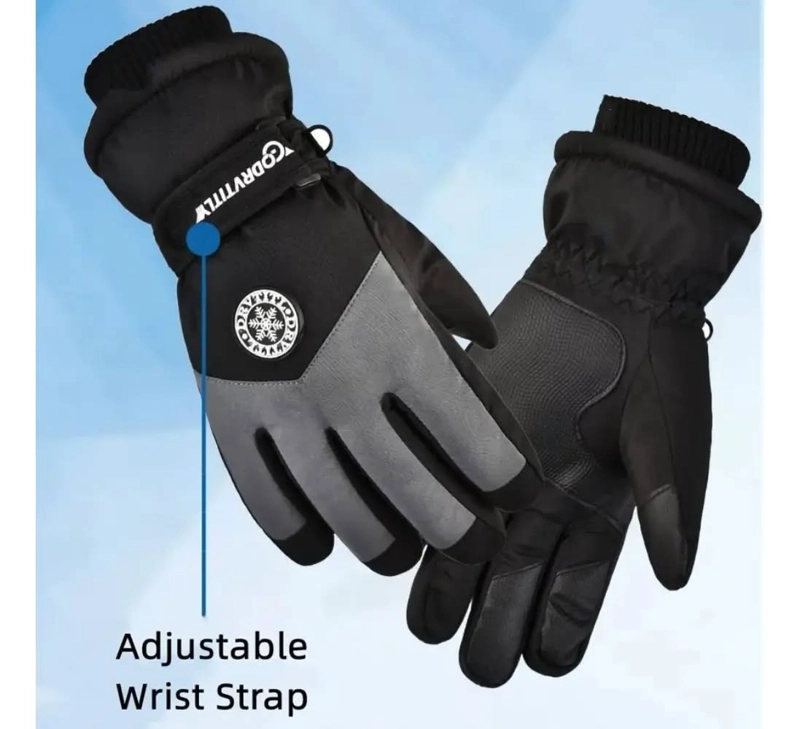 GUANTES TE RMICOS INVIERNO PARA NIEVE O MOTO ADULTO - 4