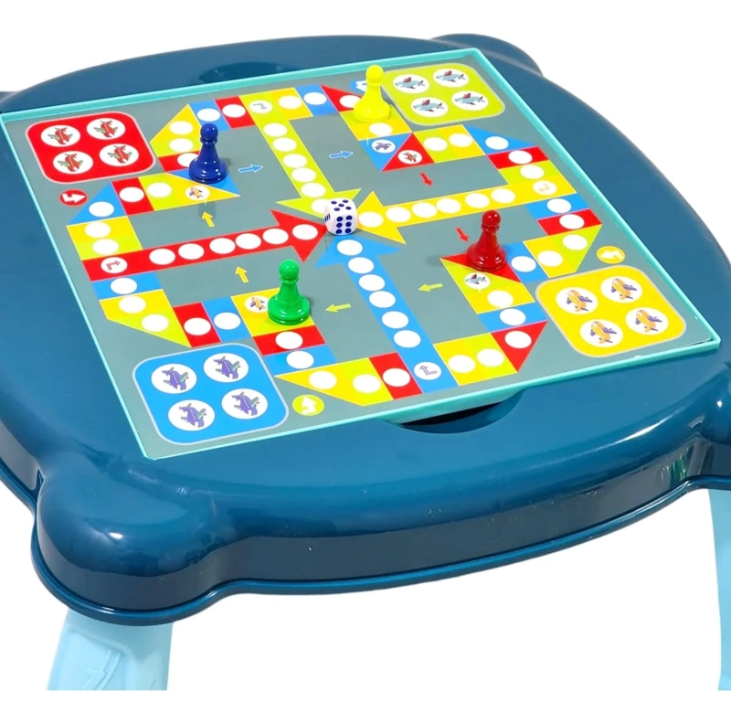 MESA DE JUEGO 2 EN 1 LUDO Y PARCHIS + ACCESORIOS - 2