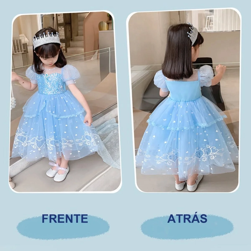 SET DISFRAZ, CAPA Y ACCESORIOS PARA NIÑA TALLA 150 - 2