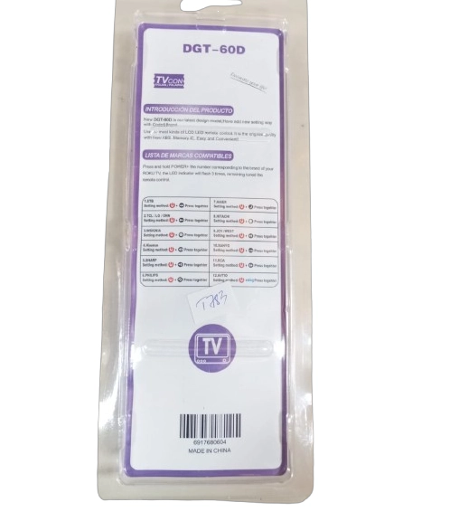 CONTROL REMOTO UNIVERSAL ROKU - 1