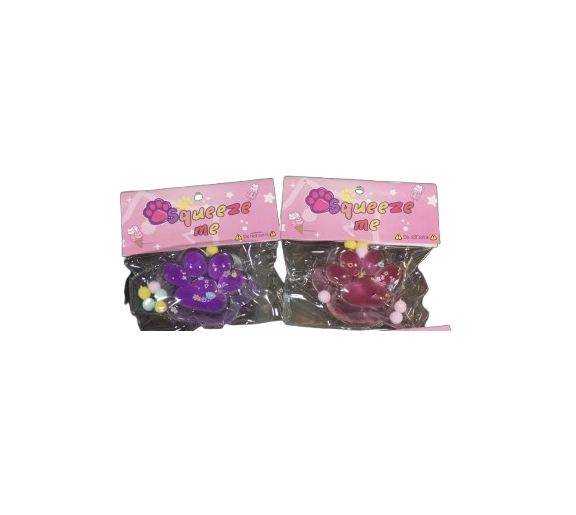 PACK 2UNDS JUGUETE SQUISHY PATA 7CM - 1