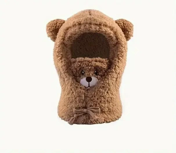 GORRO CON CUELLO PARA ADULTOS Y NIÑOS CON AJUSTABLE - 1