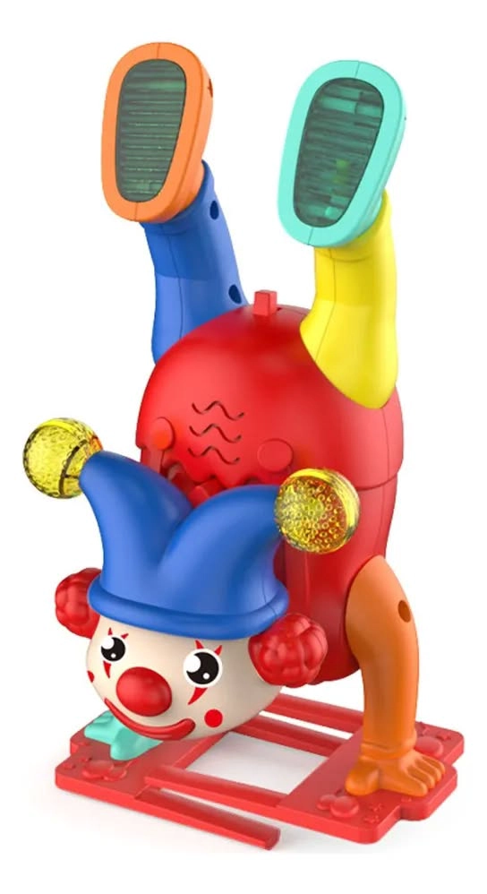 JUGUETE PAYASO CON LUCES Y SONIDO, VIENEN CON LAS PILAS - 2