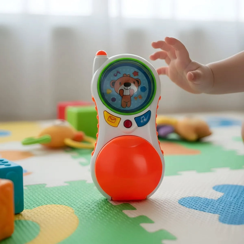 JUGUETE CELULAR CON SONIDO PARA BEBE, VIENEN CON LAS PILAS - 1