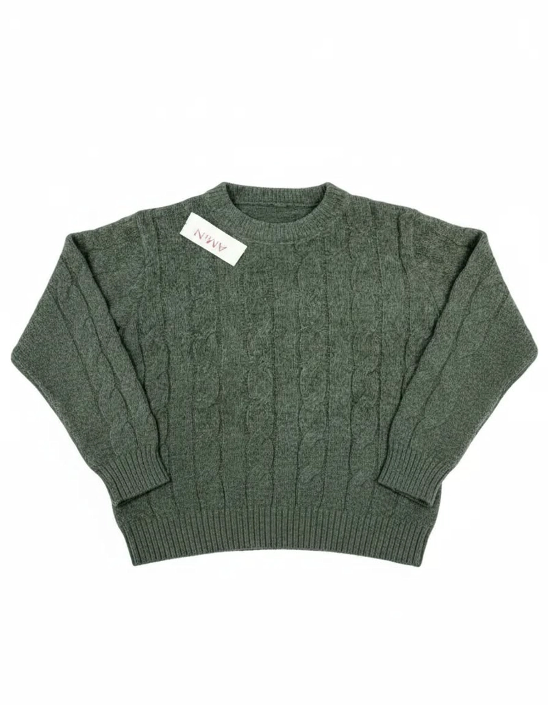 CHALECO CHENILLE CUELLO HOMBRE L - 1