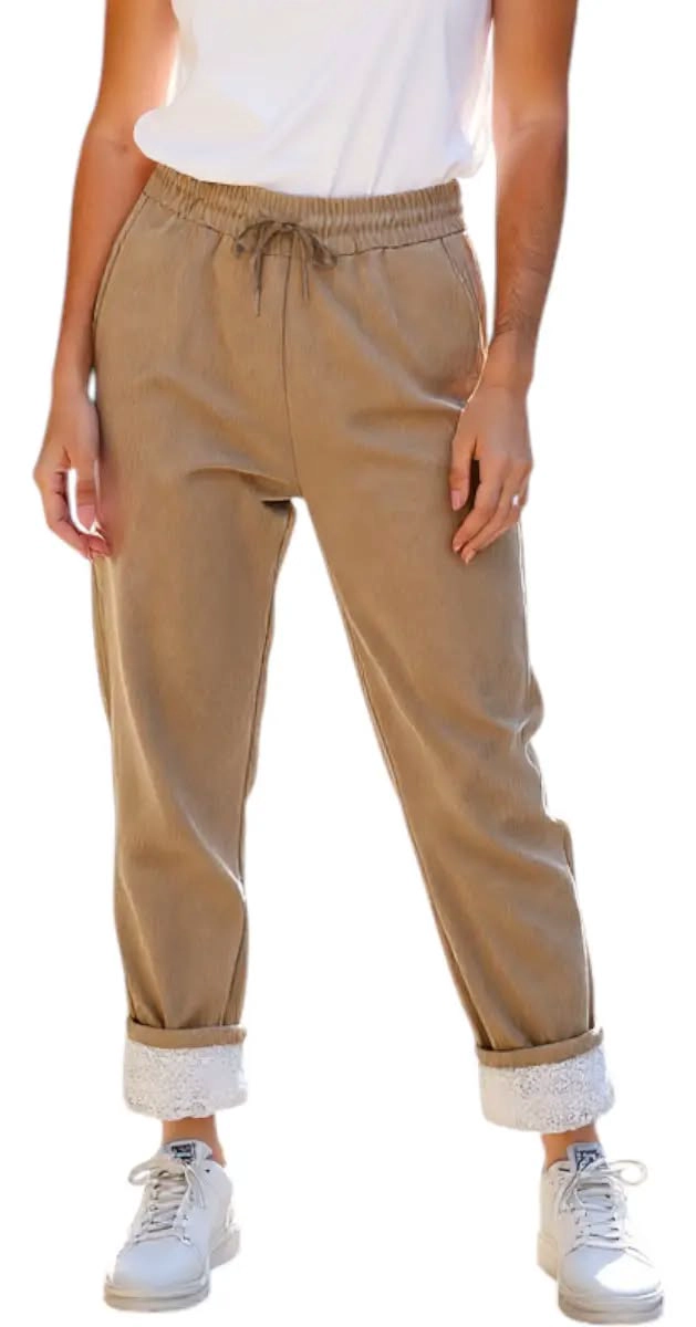 PANTALON FORRADO CON CHIPORRO COTELE PARA MUJER XL / XXL - 1