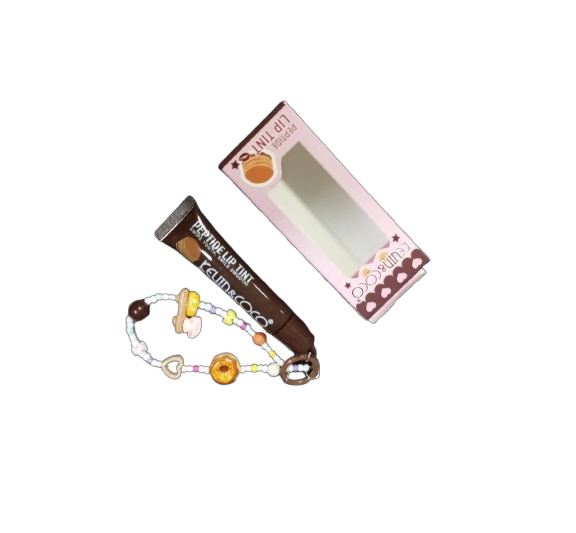 BRILLO LABIAL KEVIN COCO CON PULSERA Y LLAVERO - 2