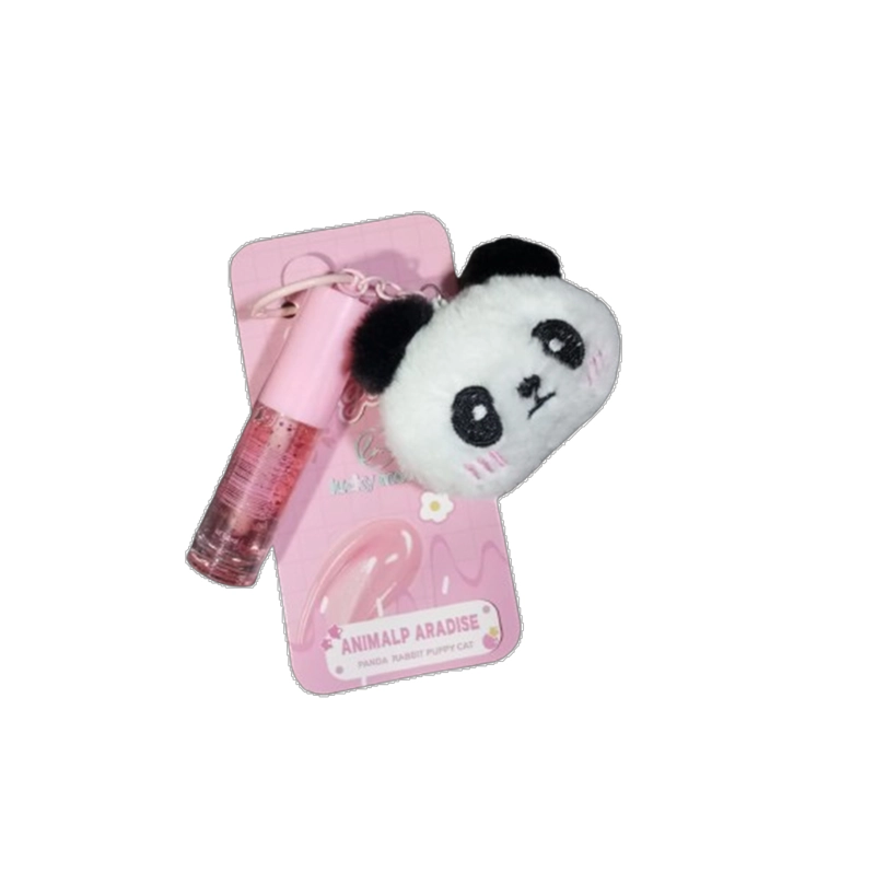 BRILLO LABIAL CON MINI PELUCHE - 1