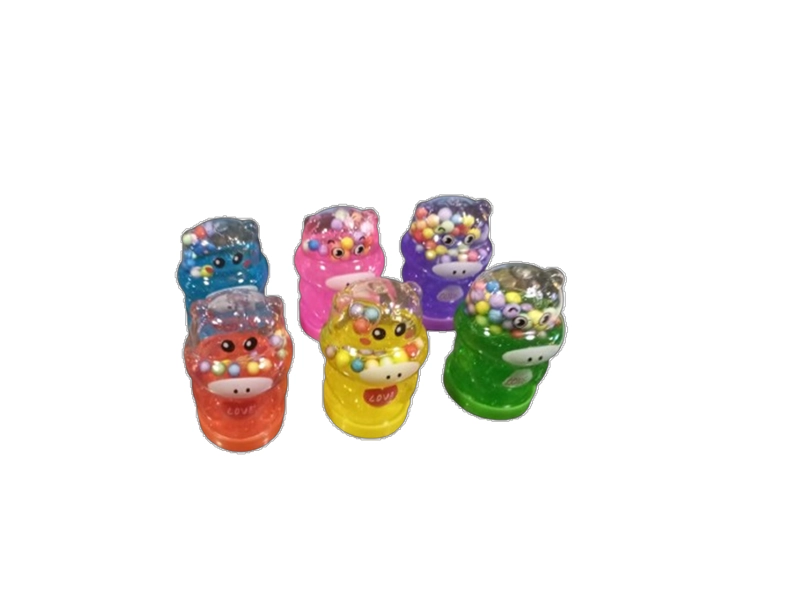 PACK 6 JUGUETES MINI SLIME 7CM. - 2
