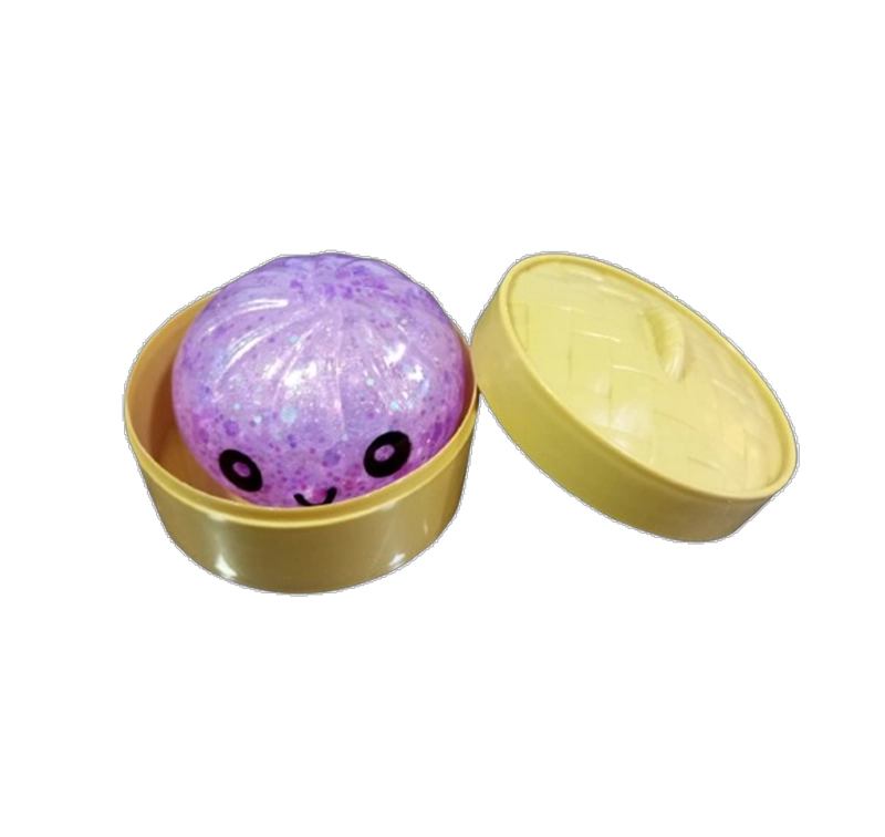 JUGUETE SQUISHY DUMPLING BRILLANTE ANTIESTRE S 5CM. - 1